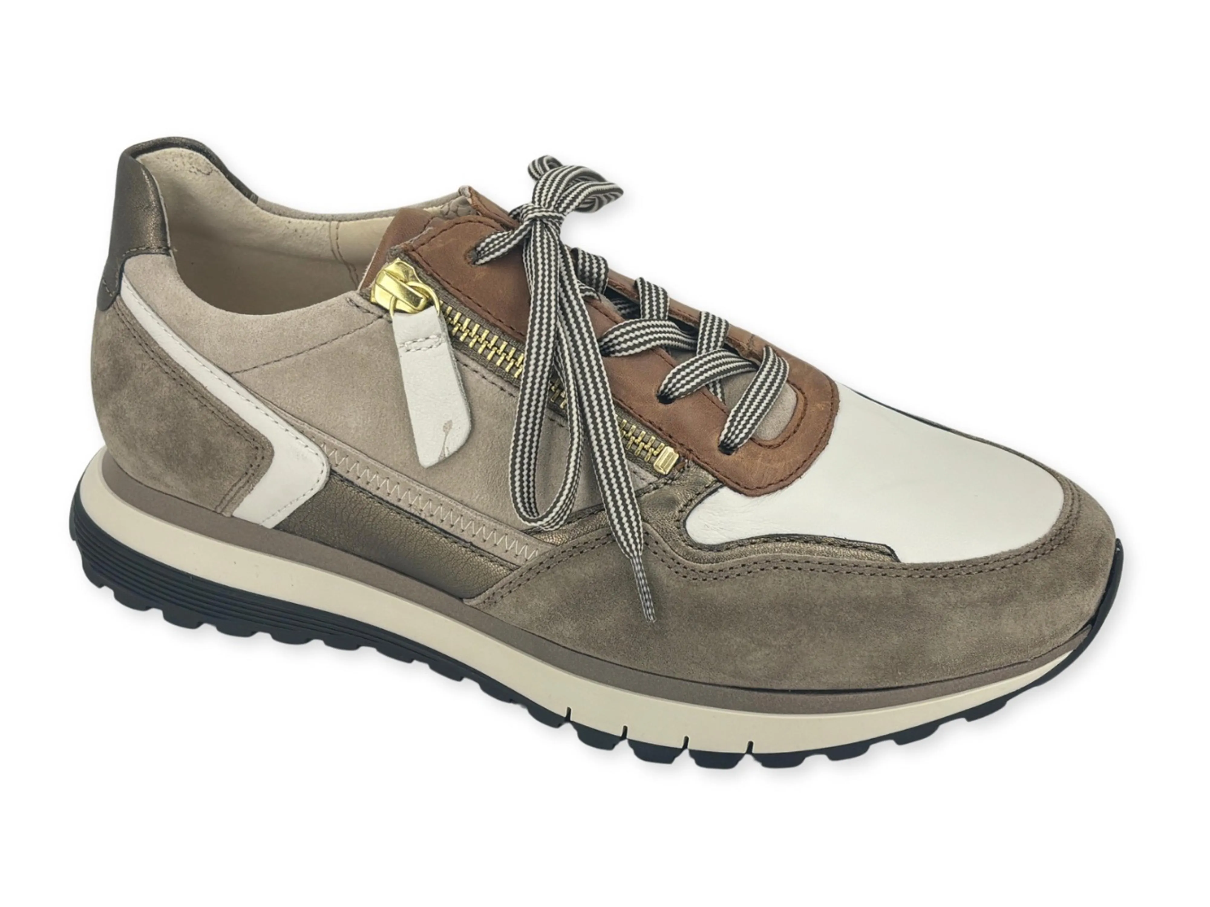 Gabor 6.378 Vicky Sneaker Taupe Multi