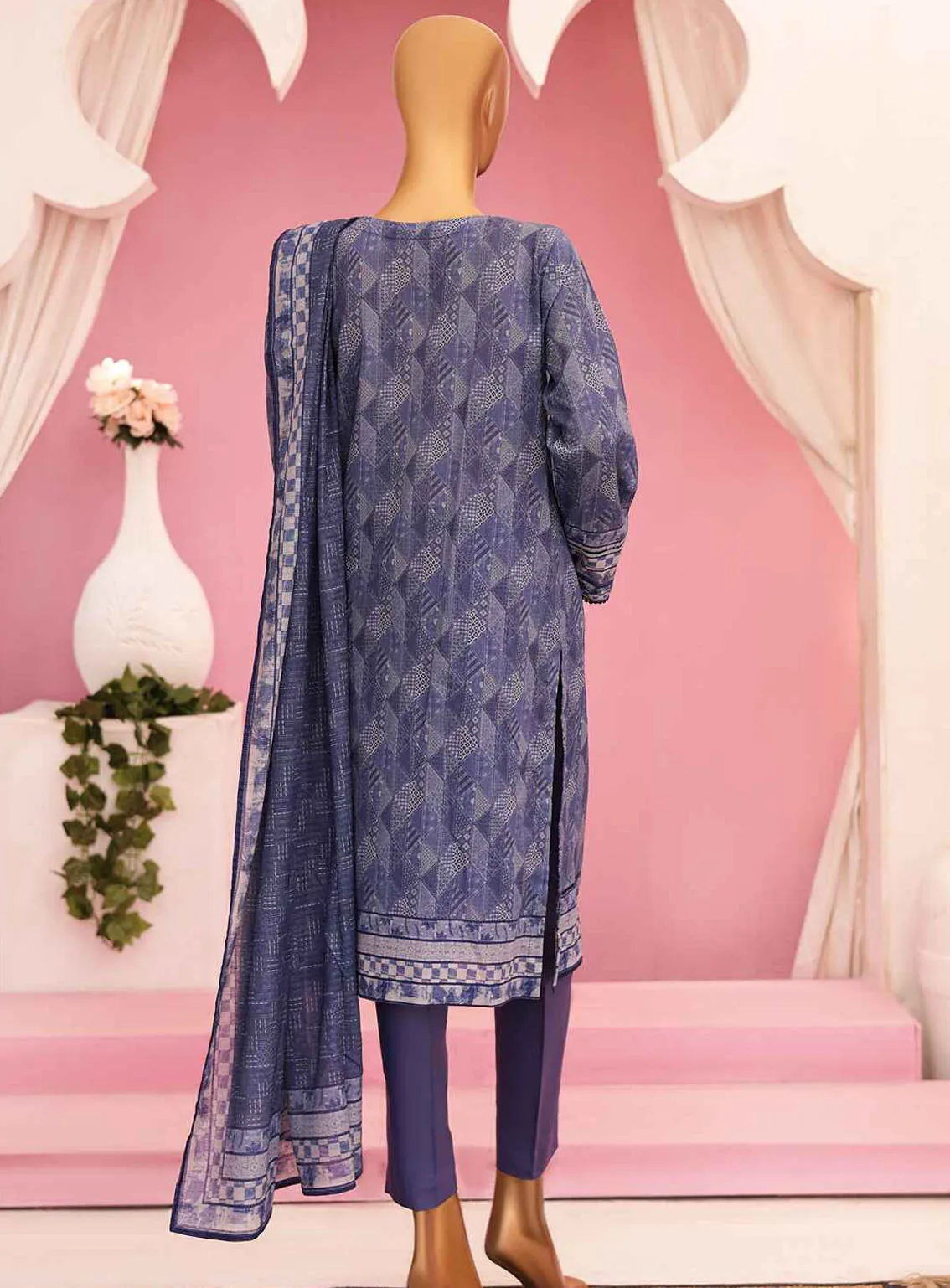 Gardenia By HZ Textile Digital Printed Lawn 3 Piece Stitched Suit HZ24G PSL423