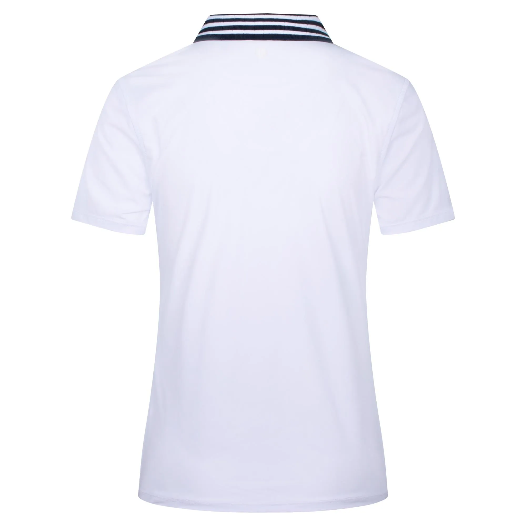 G/FORE Ladies Pleated Collar Silky Polo Shirt Snow