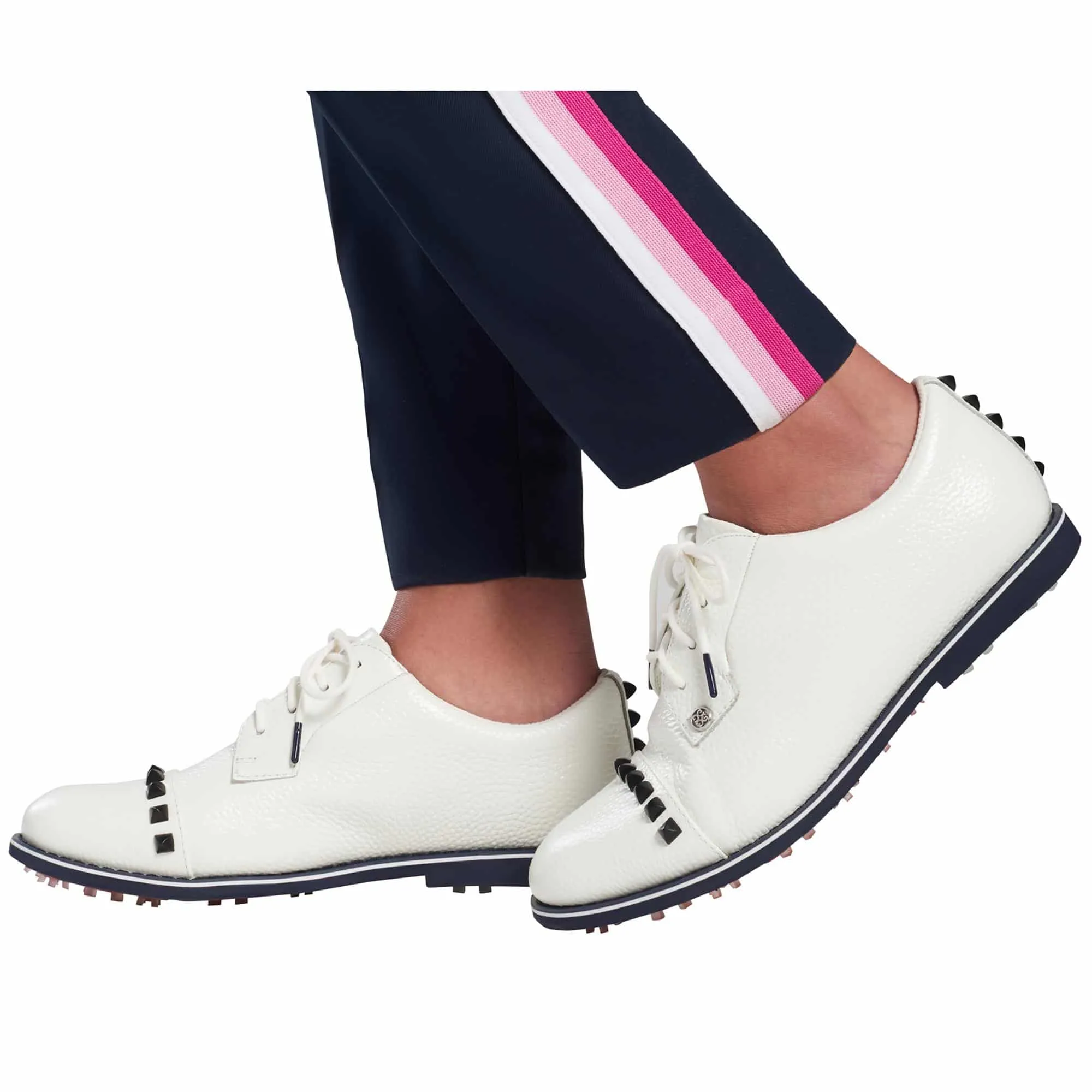 G/Fore Stud Cap Toe Ladies Golf Shoe Snow