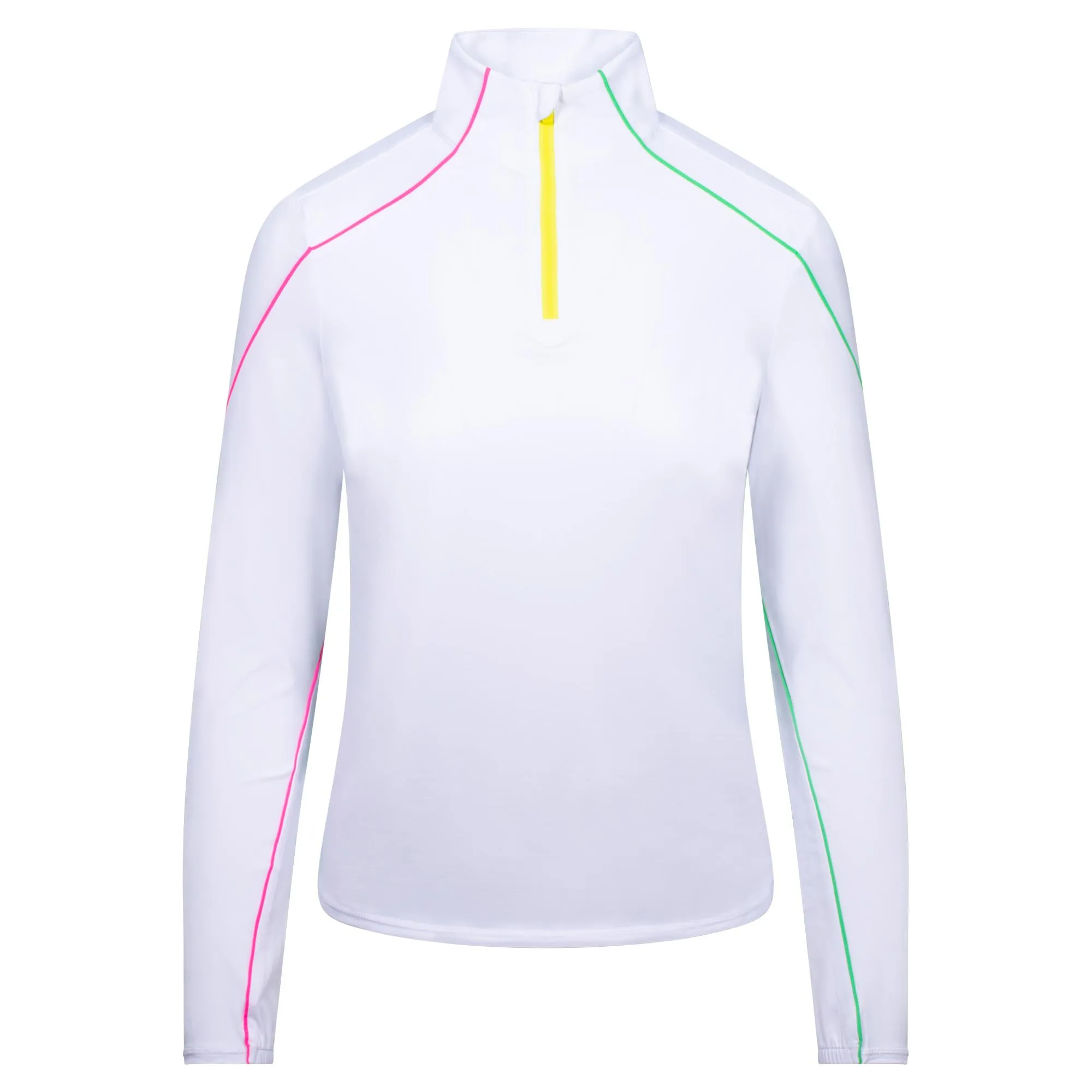 G/FORE Sun Shield Quarter Zip Golf Polo Snow