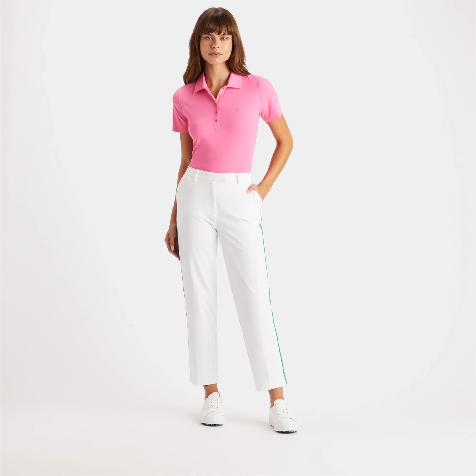 G/FORE Tux Straight Leg Ladies Golf Trouser Snow