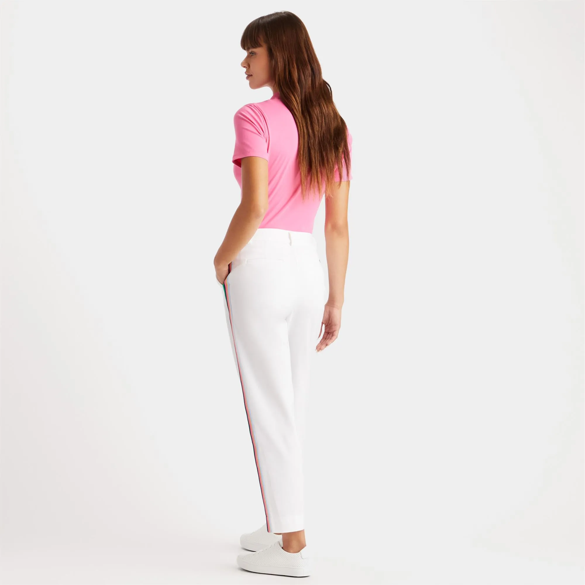 G/FORE Tux Straight Leg Ladies Golf Trouser Snow