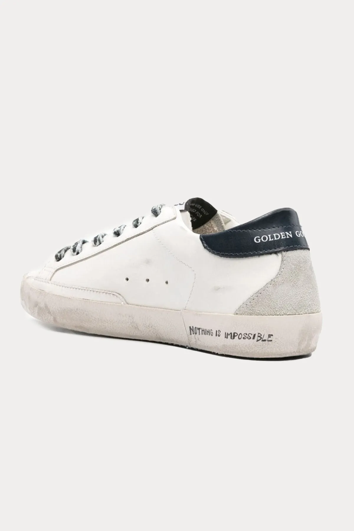 Golden Goose Super-Star Payetli Deri Sneaker Ayakkab