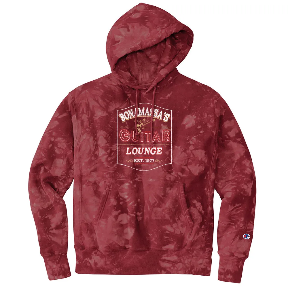 Guitar Lounge Champion Reverse Weave Tie Dye Hoodie (Unisex)