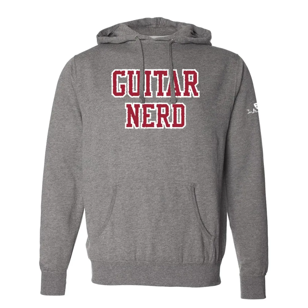 Guitar Nerd Applique Pullover Hoodie -(Unisex)