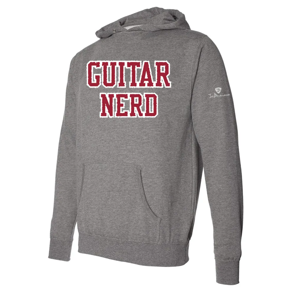 Guitar Nerd Applique Pullover Hoodie -(Unisex)