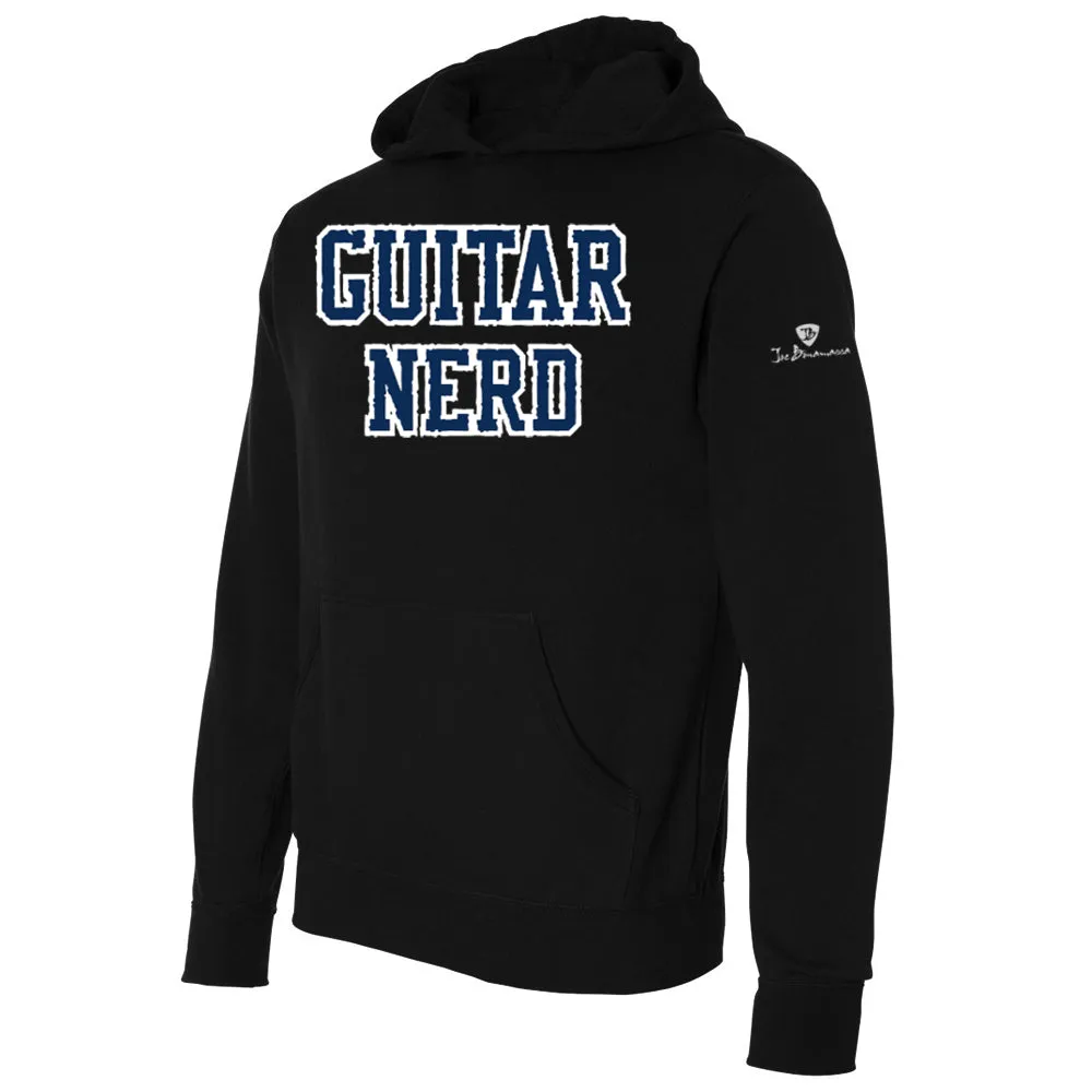 Guitar Nerd Applique Pullover Hoodie -(Unisex)