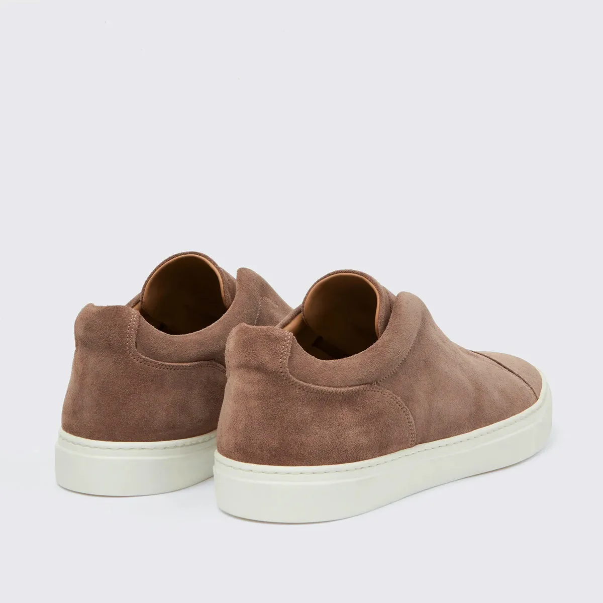 Harrys London - Aaron Suede Trainers in Brown