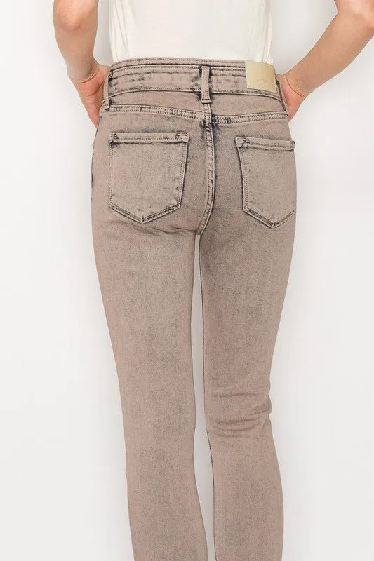 HIGH RISE STRETCH SKINNY JEANS