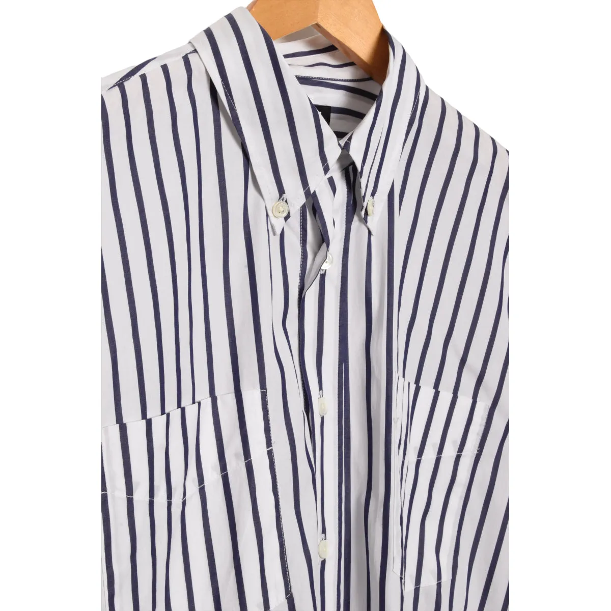 Hope Trade Shirt dark navy stripe