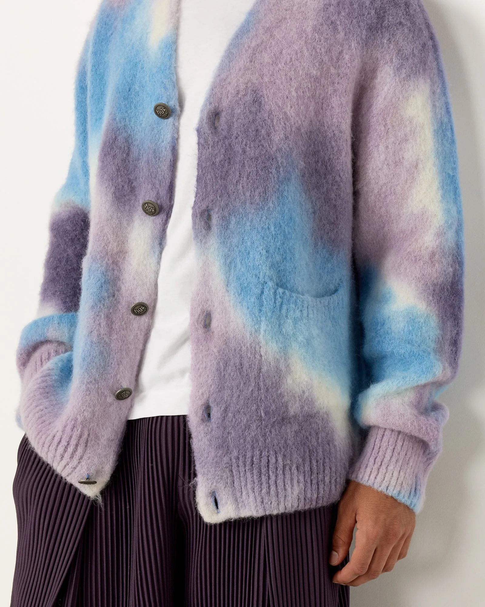 Howlin' x Harvey's General Store Hand Spray Dyed Cardigan