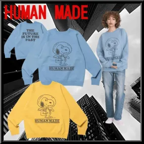 HUMAN MADE  |Unisex Street Style Long Sleeves Plain Logo