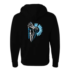 In Blues We Trust Salute Zip-Up Hoodie (Unisex)