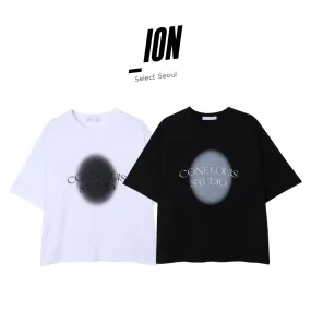 IONSEOUL  |Crew Neck Pullovers Button-down Unisex Street Style U-Neck