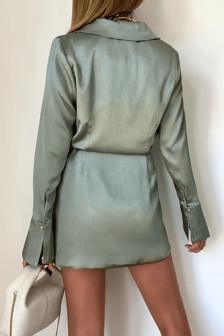 Jenna Dress - Sage