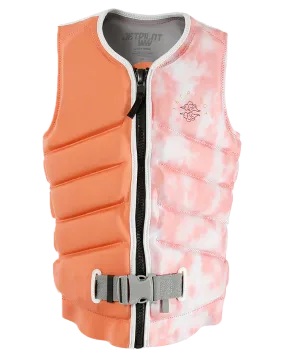 Jetpilot X1 F/E Ladies Neo Vest - Zahra - Peach - 2023