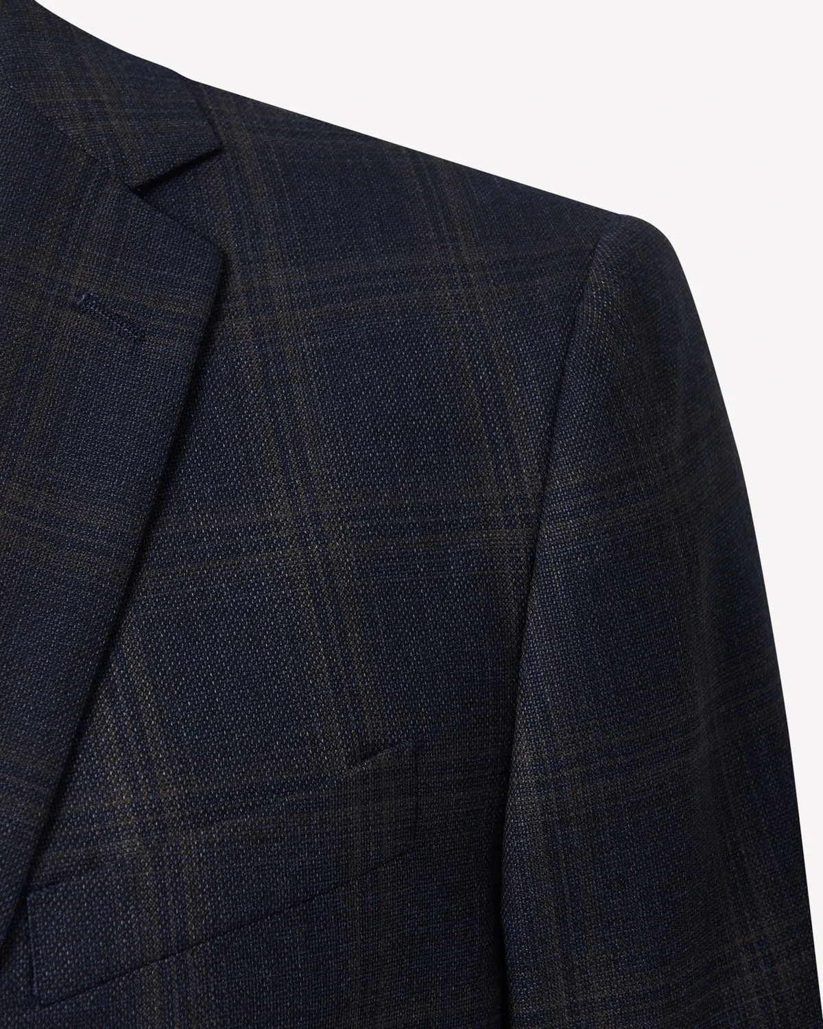 John Varvatos SB2 Suit Win Check Navy