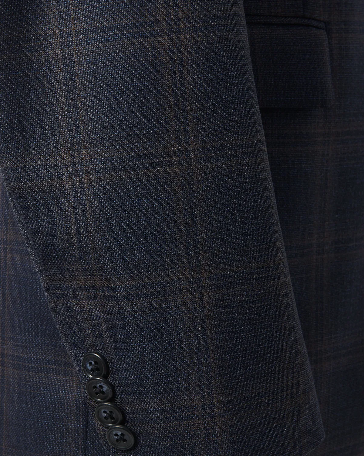 John Varvatos SB2 Suit Win Check Navy