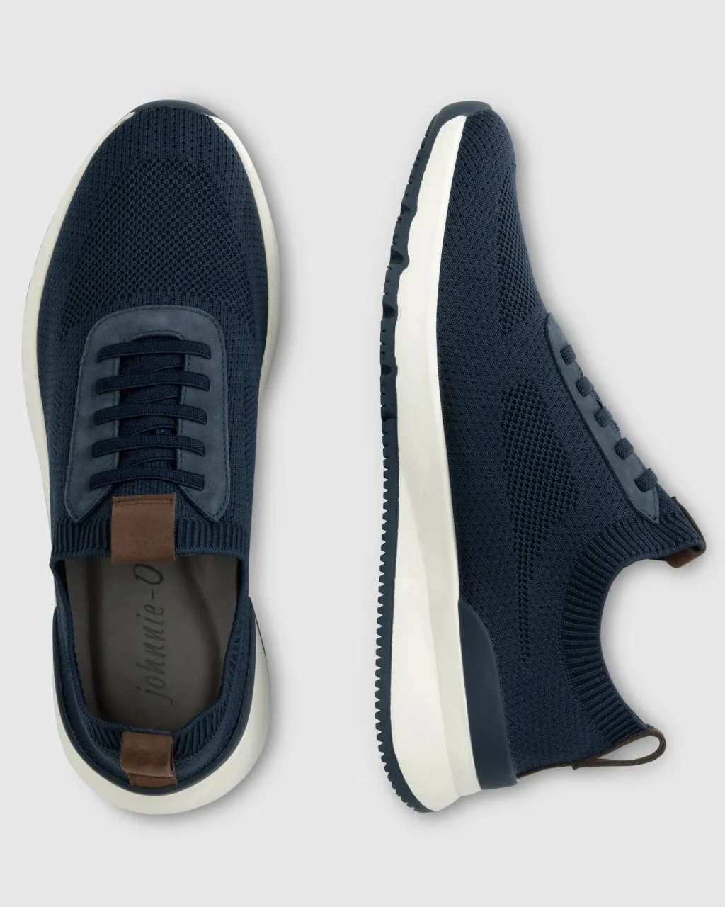 Johnnie-O Prima Knit Mesh Sneaker: Navy