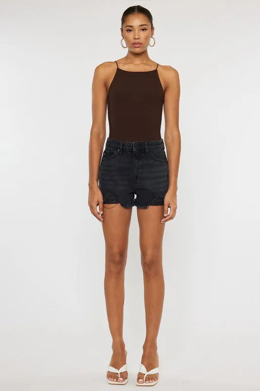 KanCan HIGH RISE DENIM SHORTS