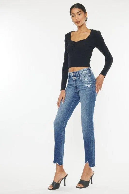 KanCan Vintage Edge Slim Stretch Jeans