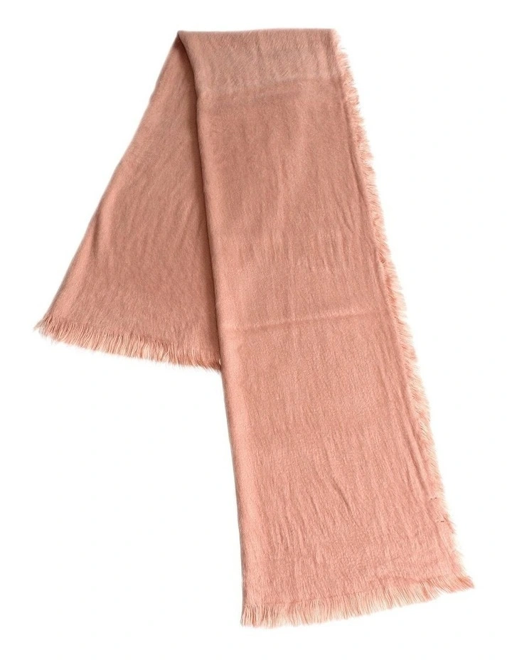 Kathy Scarf in Peach