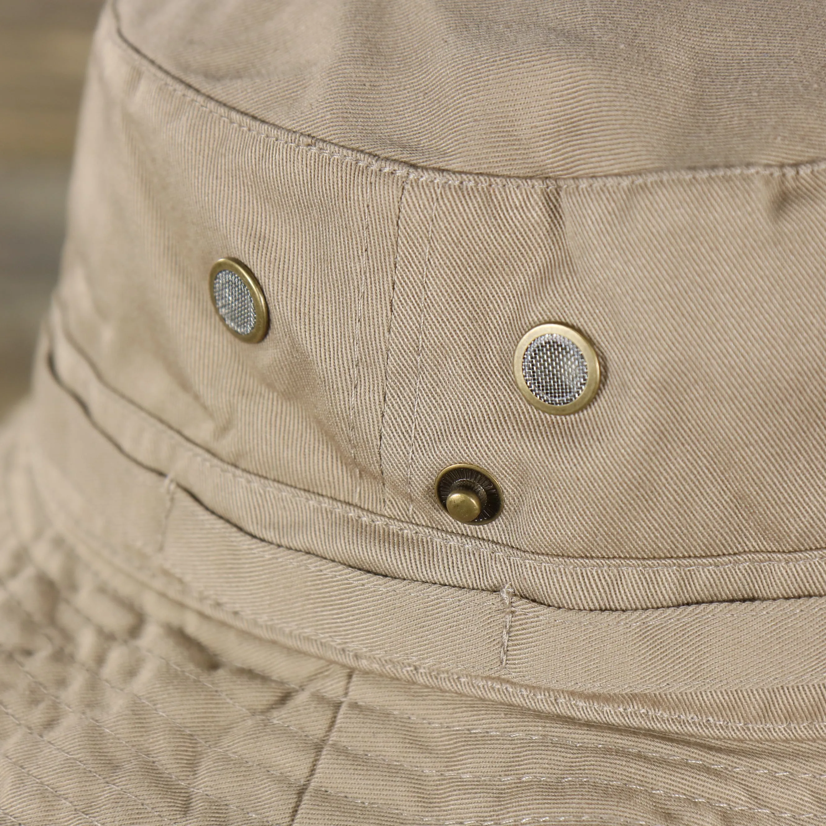 KB ETHOS | BUCKET HAT | BOONIE HAT FITTED |  KHAKI SMALL / MEDIUM