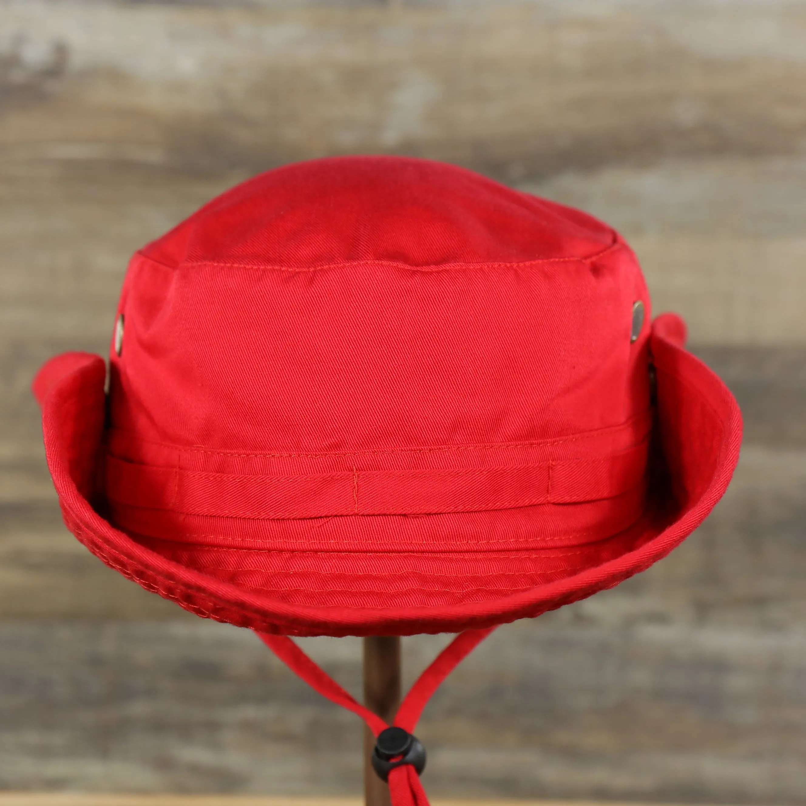 KB ETHOS | BUCKET HAT | BOONIE HAT FITTED |  RED SMALL / MEDIUM