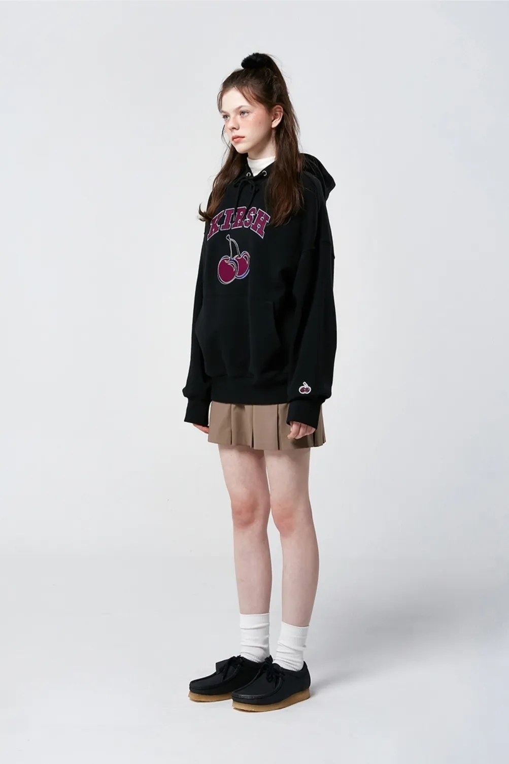 KIRSH  |Unisex Street Style Long Sleeves Oversized Logo