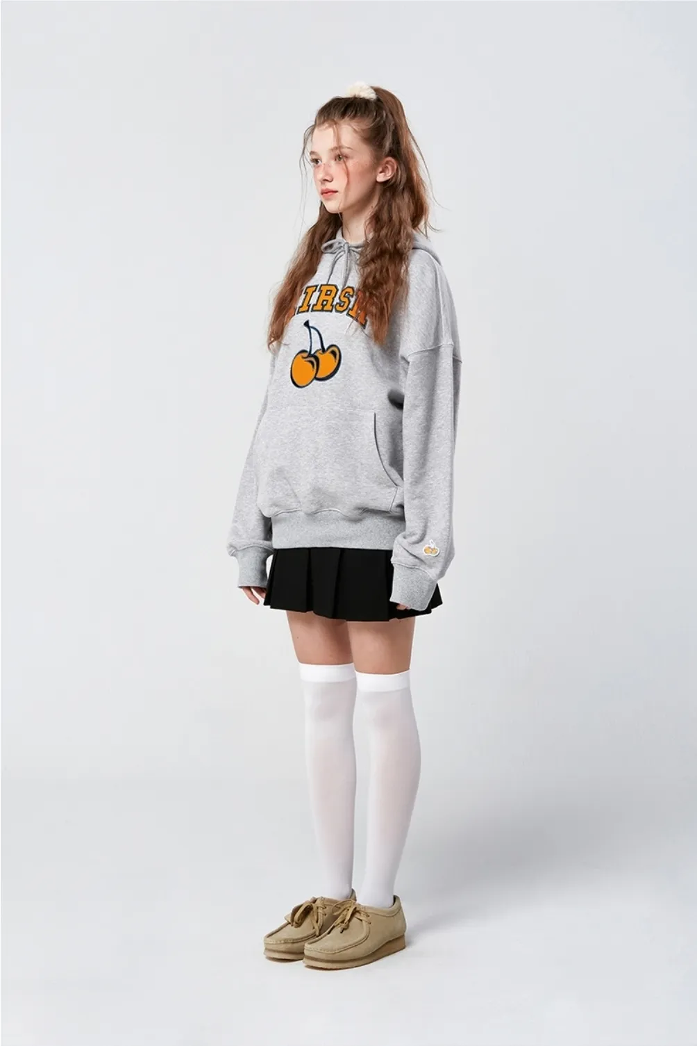 KIRSH  |Unisex Street Style Long Sleeves Oversized Logo