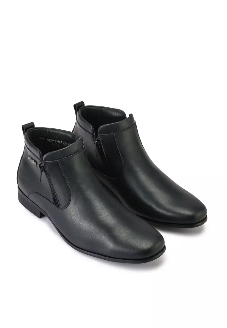 KNIGHT Double Zip Boots