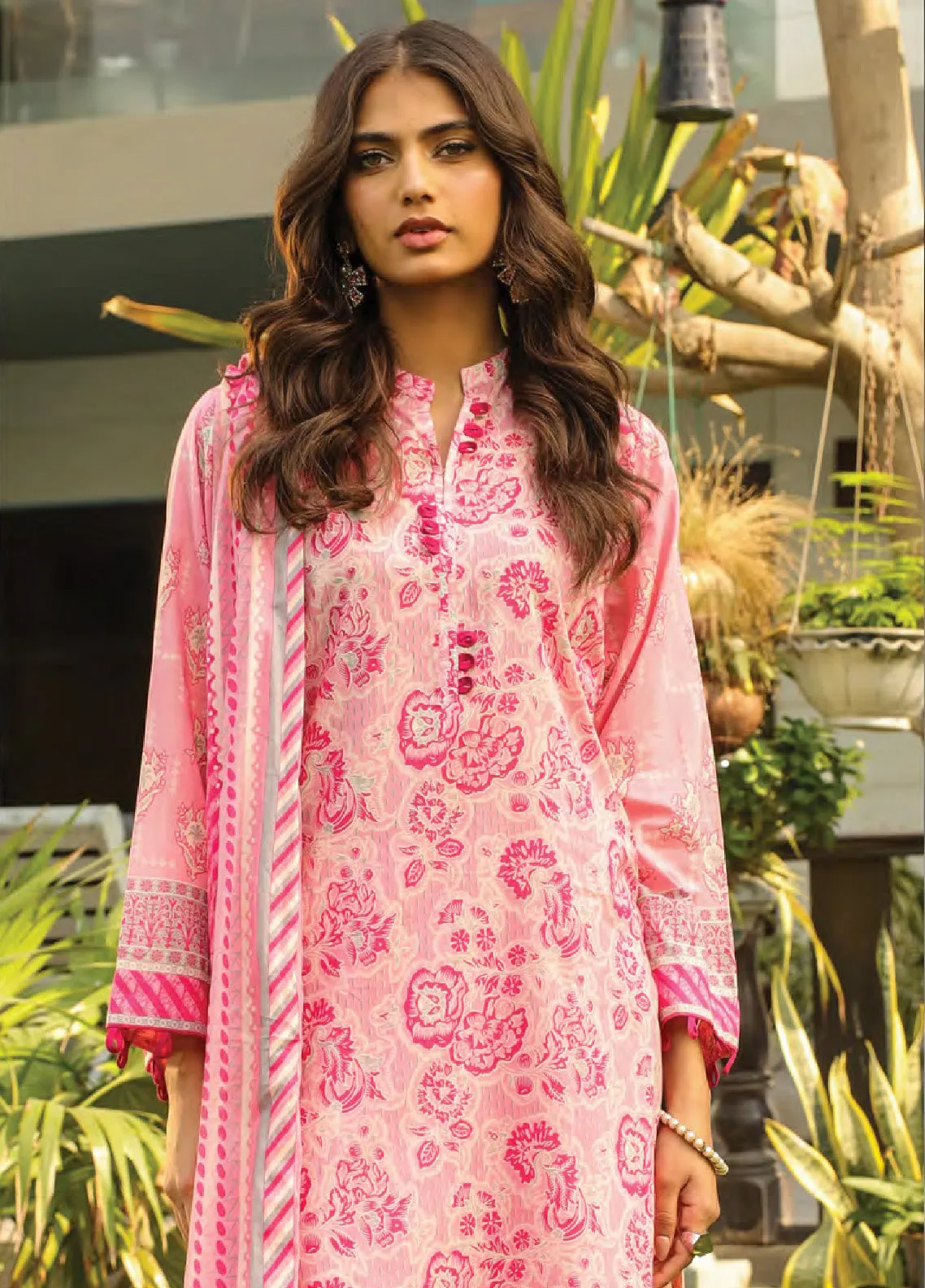 Komal Prints By Lakhany Printed Lawn Unstitched 3 Piece Suit - LSM24KP LG-MM-0012-A