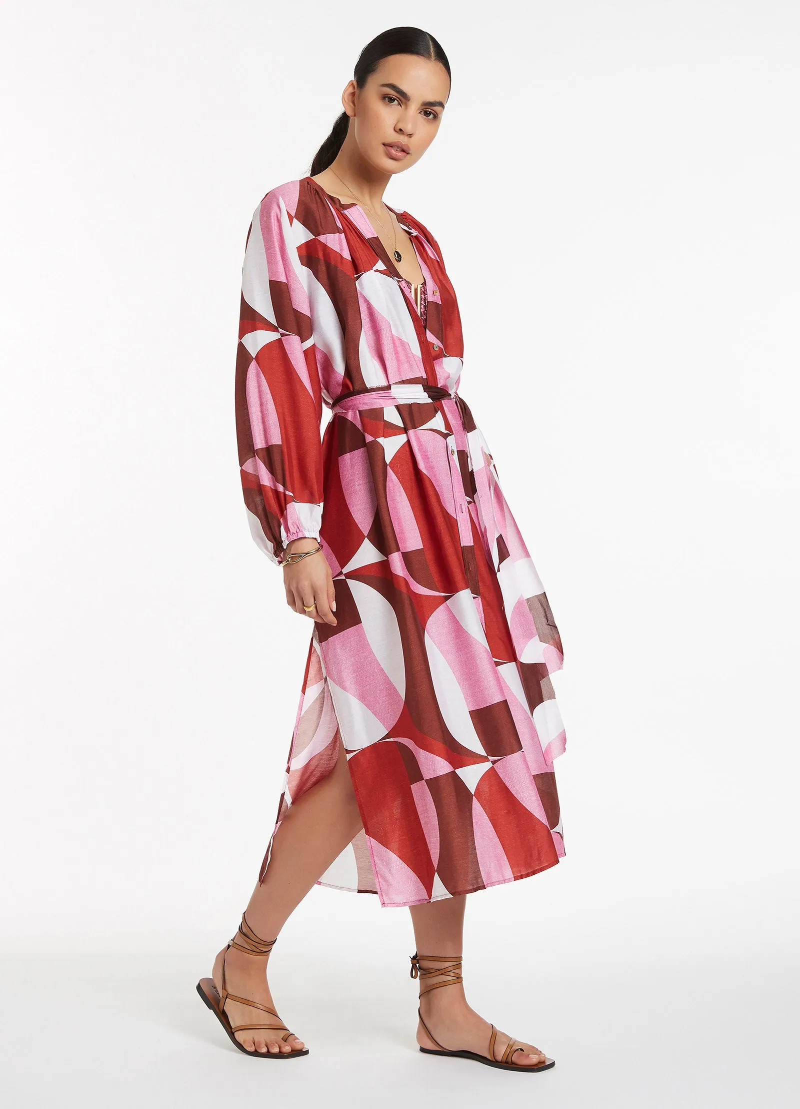 Lalita Shirtdress - Orchid