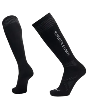 Le Bent Core Targeted Cushion Snow Socks - Black - 2023