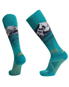 Le Bent Elyse Saugstad Targeted Cushion Snow Sock - Teal