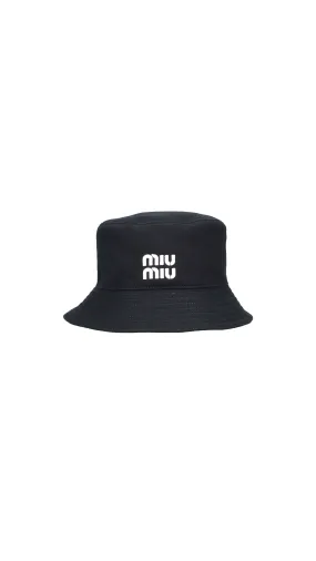 Logo Bucket Hat - Black