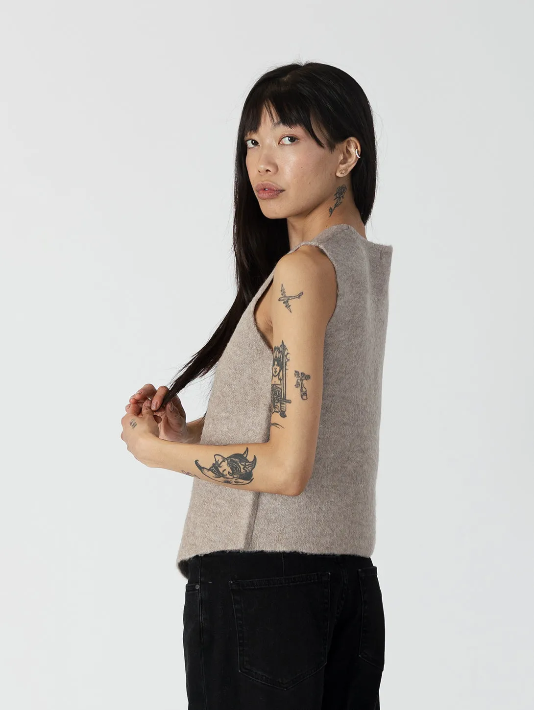 Lolly Vest - Driftwood