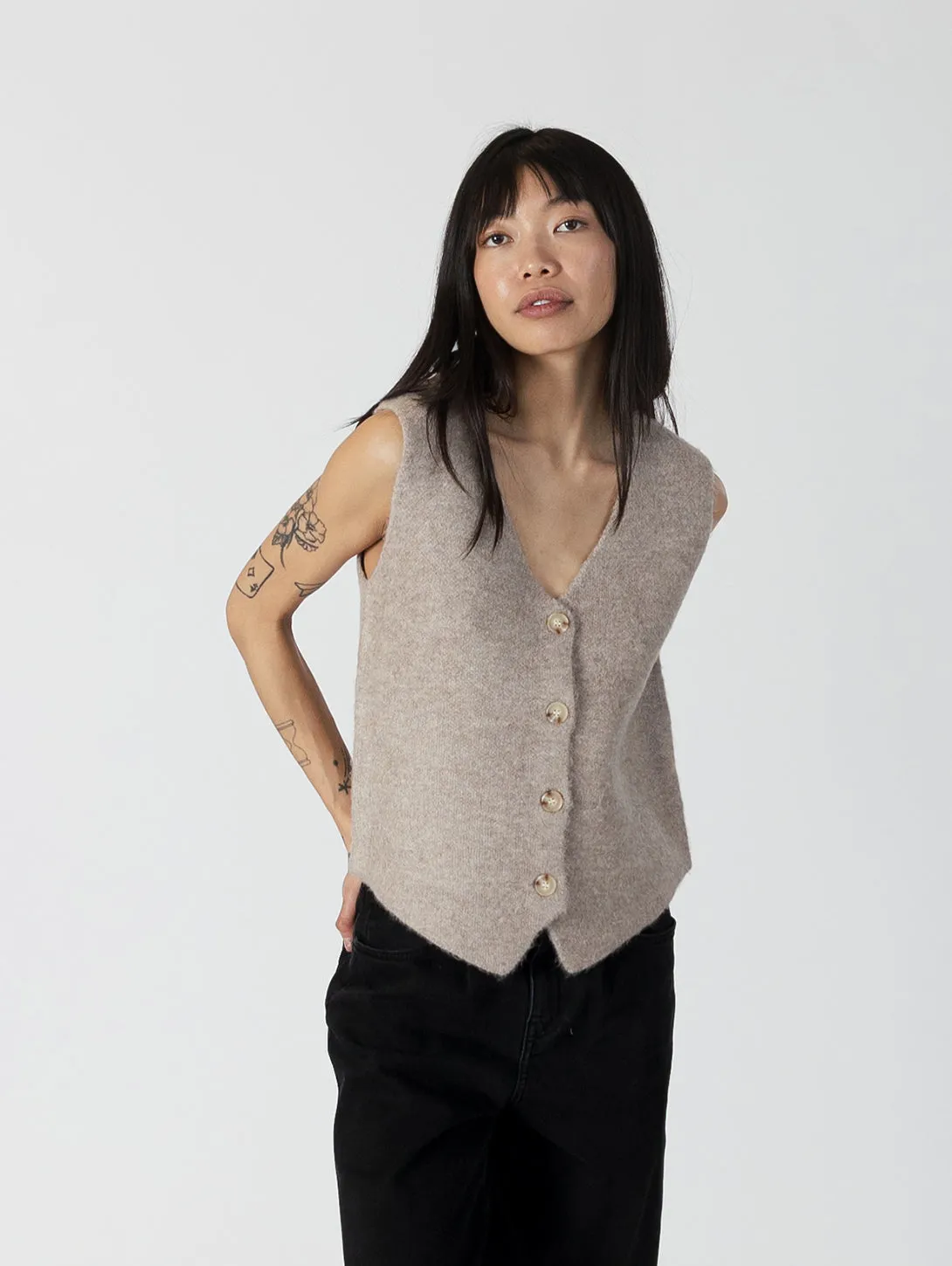 Lolly Vest - Driftwood