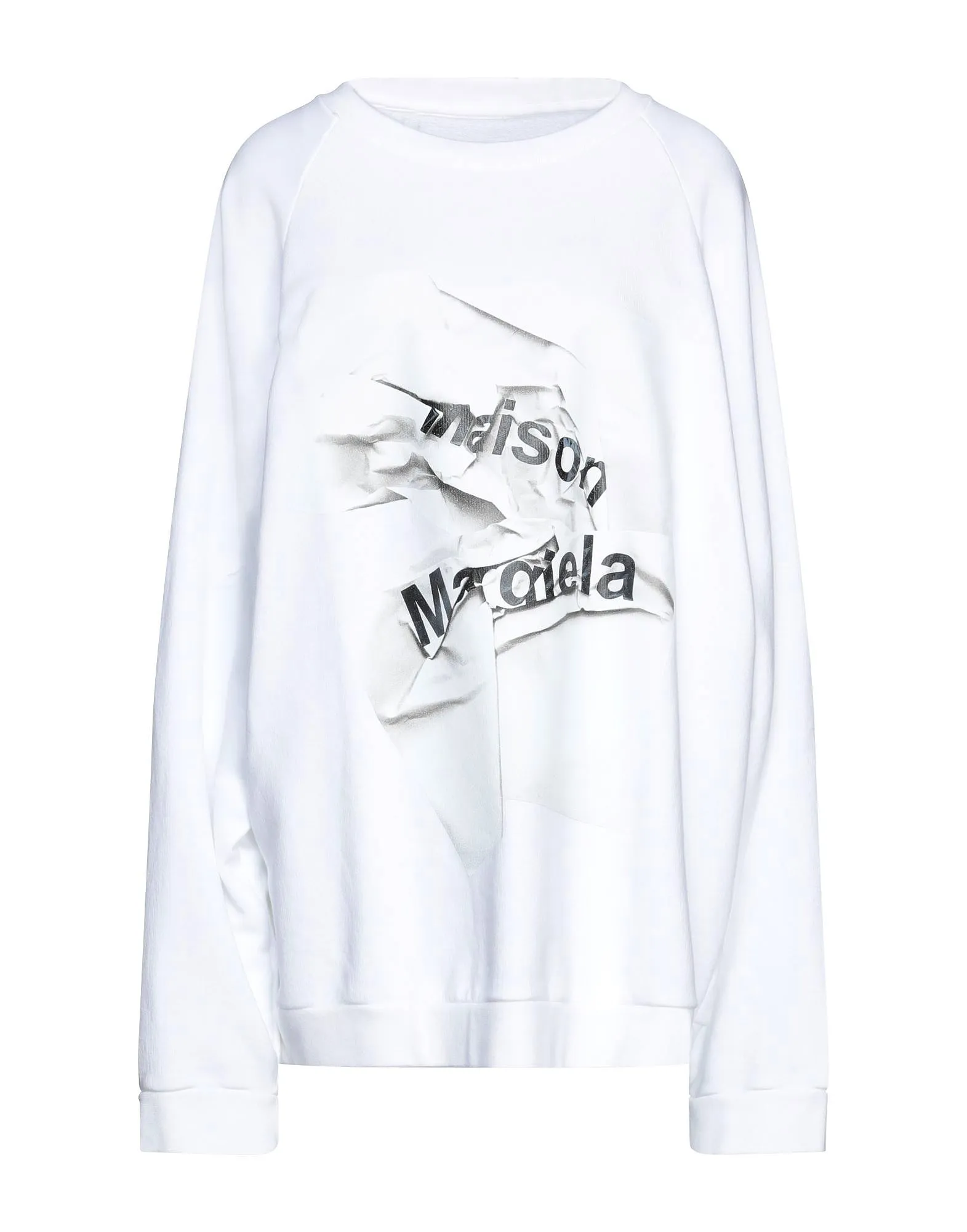 Maison Margiela  |Crew Neck Unisex Street Style Long Sleeves Plain Cotton Logo