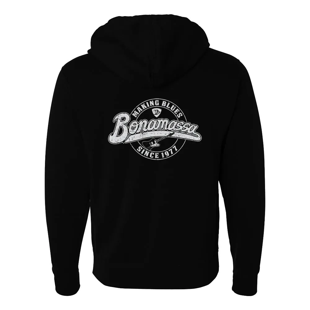 Making Blues Since '77 Logo Zip-Up Hoodie (Unisex)