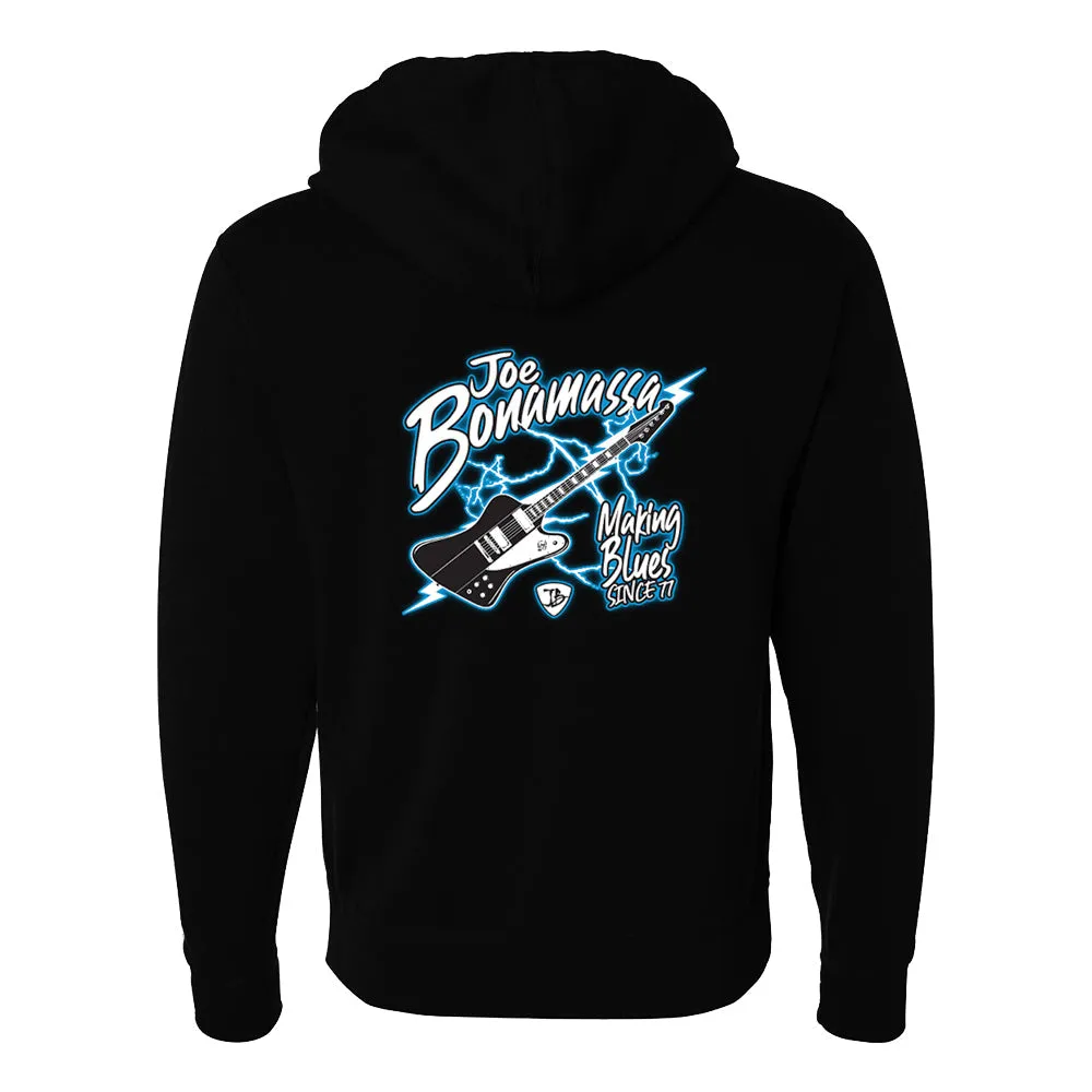 Making Blues Since '77 Zip-Up Hoodie (Unisex)