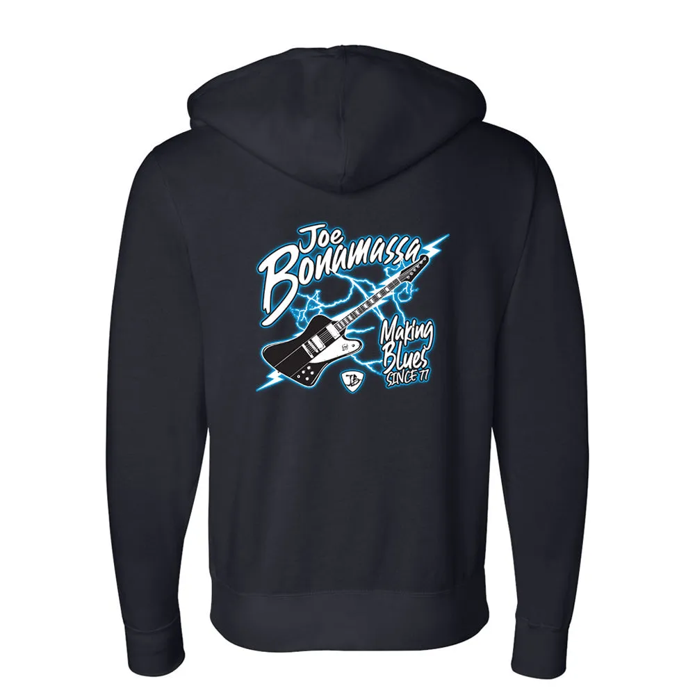 Making Blues Since '77 Zip-Up Hoodie (Unisex)