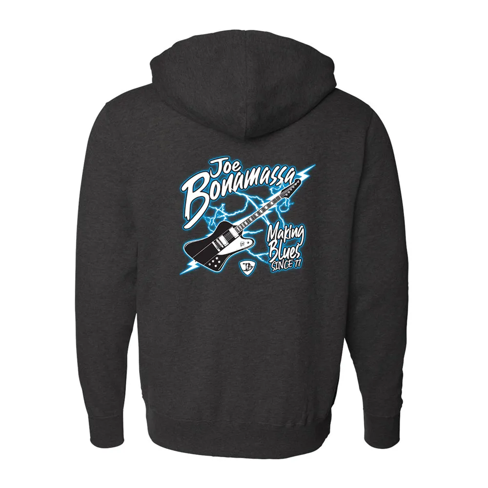 Making Blues Since '77 Zip-Up Hoodie (Unisex)