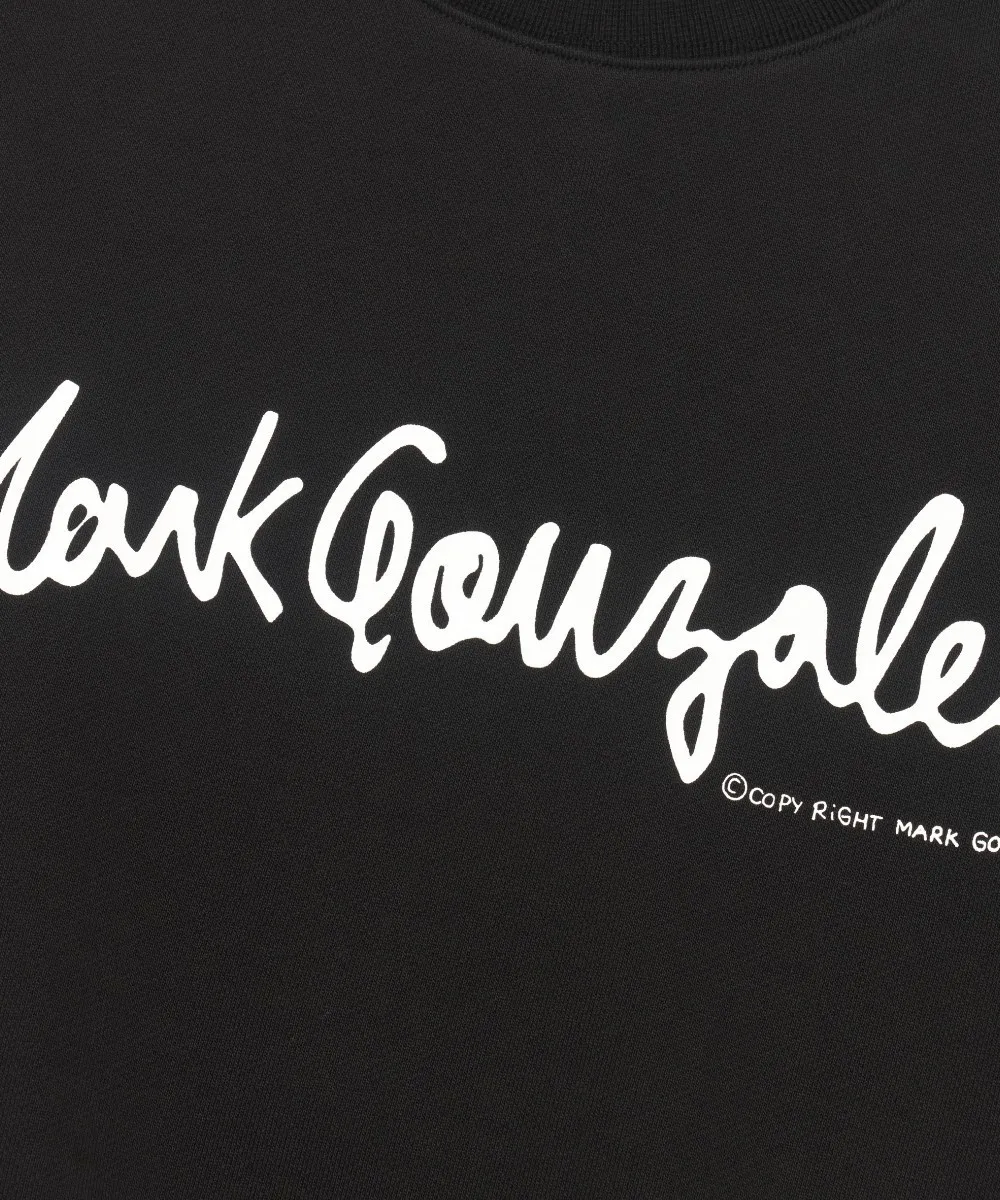 Mark Gonzales  |[MARK GONZALES]★SIGN LOGO OG SWEATSHIRT