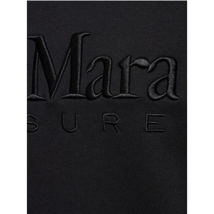 Max Mara LEISURE  |Blended Fabrics Street Style Long Sleeves Plain Cotton Logo