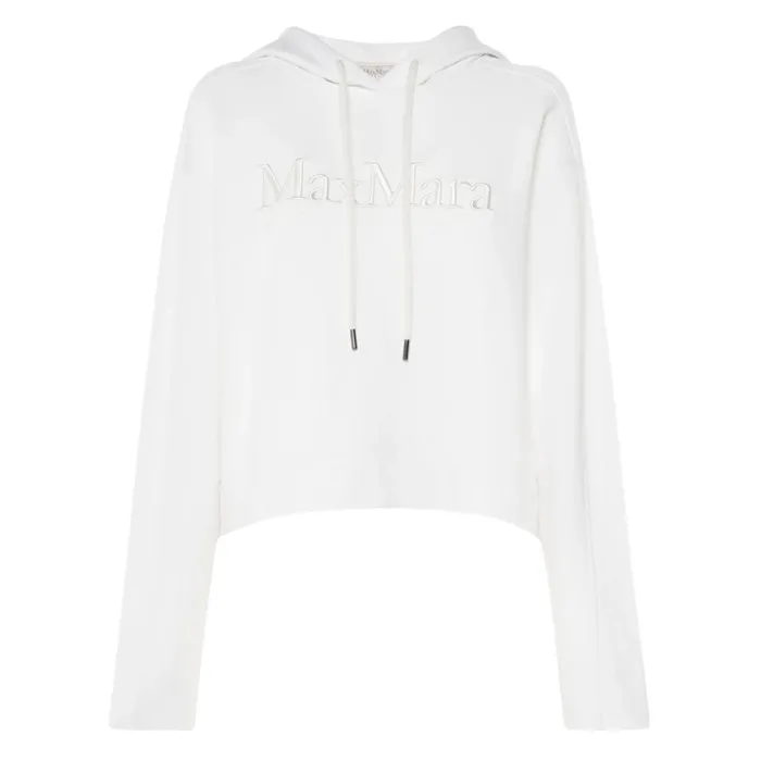 Max Mara LEISURE  |Blended Fabrics Street Style Long Sleeves Plain Cotton Logo