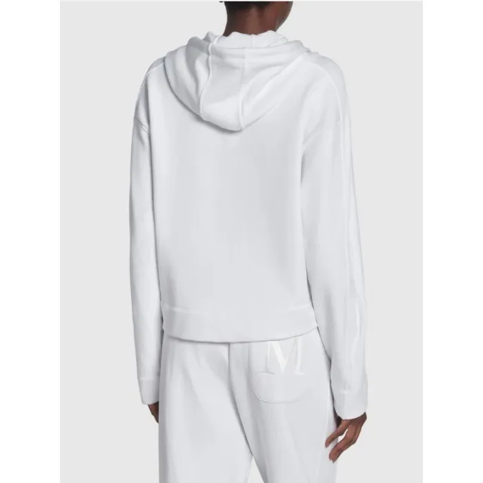 Max Mara LEISURE  |Blended Fabrics Street Style Long Sleeves Plain Cotton Logo