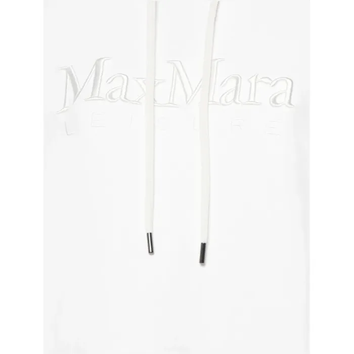 Max Mara LEISURE  |Blended Fabrics Street Style Long Sleeves Plain Cotton Logo