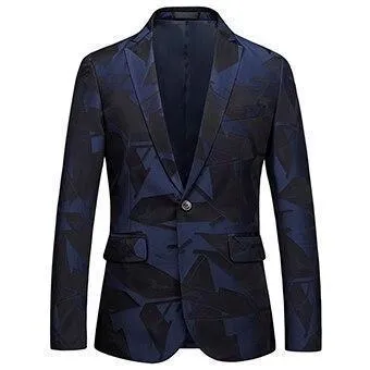 Men's Blazer Casual Blazer Plus Size Slim Fit